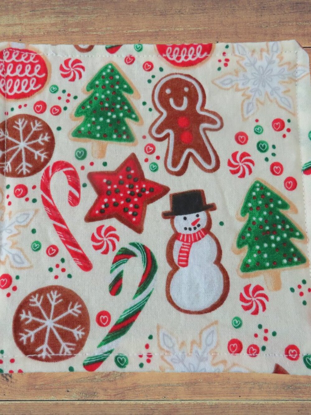 Jar Gripper, Handmade Jar Opener, Christmas Cookies